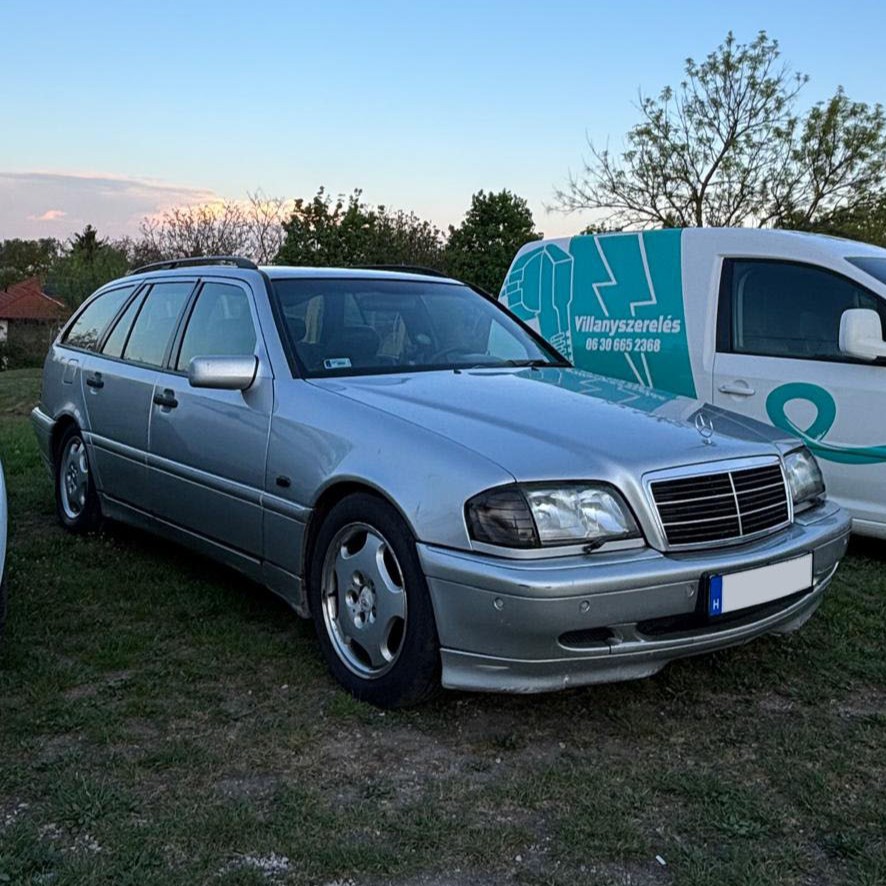 Mercedes_Benz C250TD első nézetből